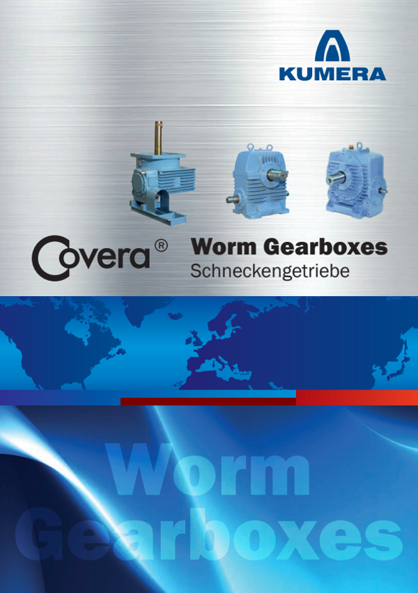 Kumera Covera Worm Gearboxes (ENG) – PDF preview