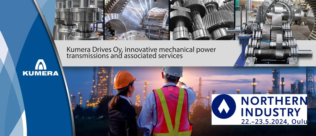 Kumera Drives Oy, innovative mechanical power transmissions and associated services