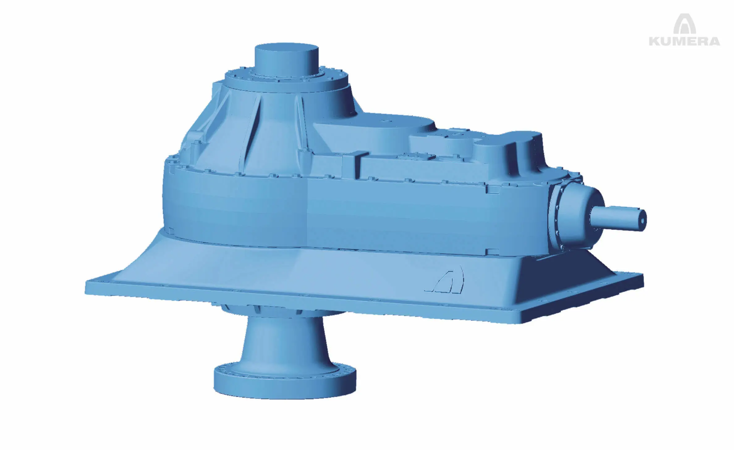 Kumera Agitator Gearboxes. Kumera SF-, SG-, E-Series - High External Loads Gearbox Range
