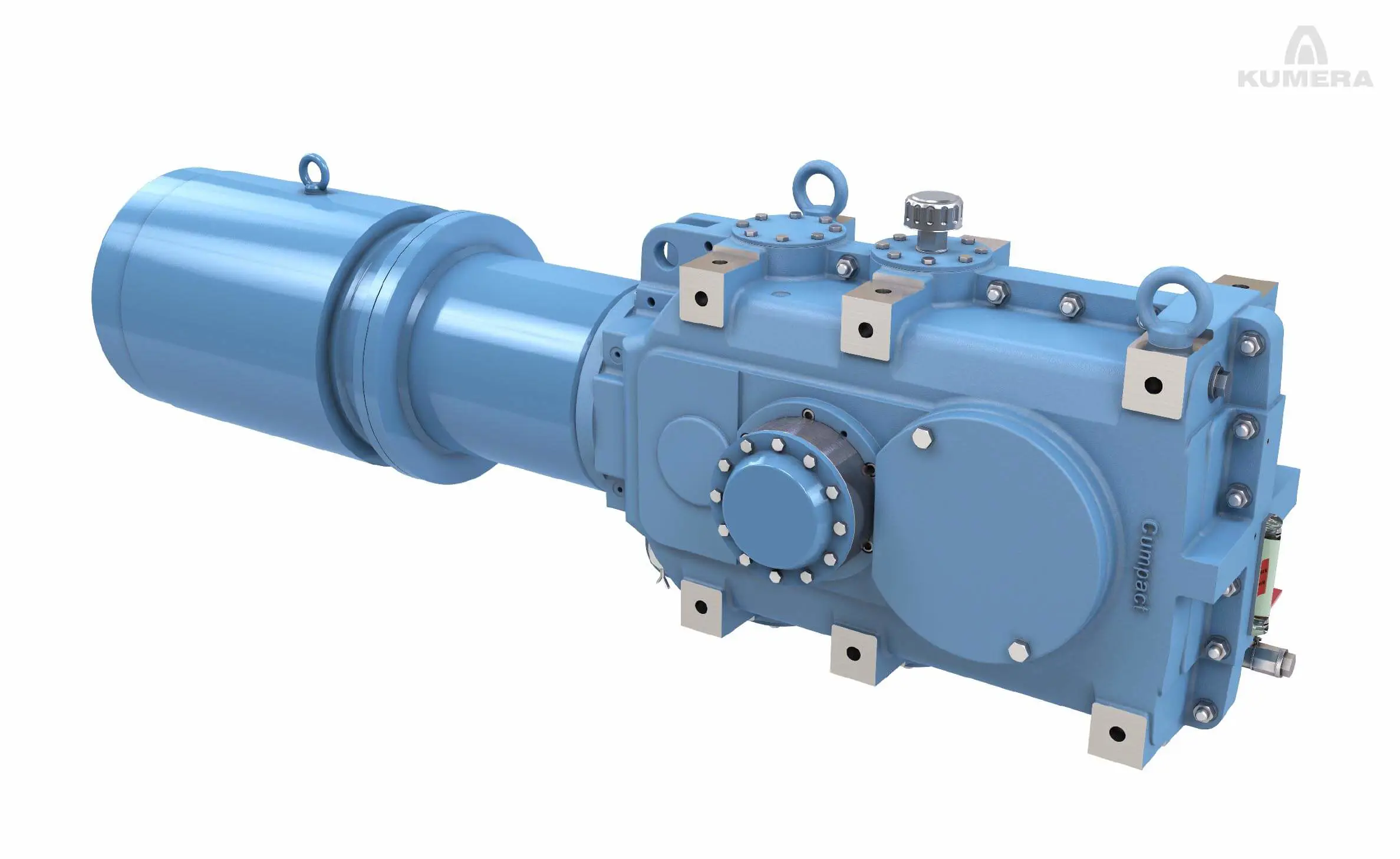 Kumera Crane Drives. Main hoist, Boom hoist, Trolley travel drives, Crane travel drives, Drop in replacements and components for all bands. Ship-to-shore Cranes, Rail Mounted Gantry Cranes, Straddle Carriers, Rubber Tyre Gantry Cranes, Double Boom Cranes, Single Boom Cranes, Goliath Gantry Cranes, Grab Unloader Cranes, Multipurpose Cranes, Overhead Travelling Cranes, Process Duty Cranes.