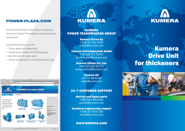 Kumera Drive Unit for thickeners (English) – PDF preview