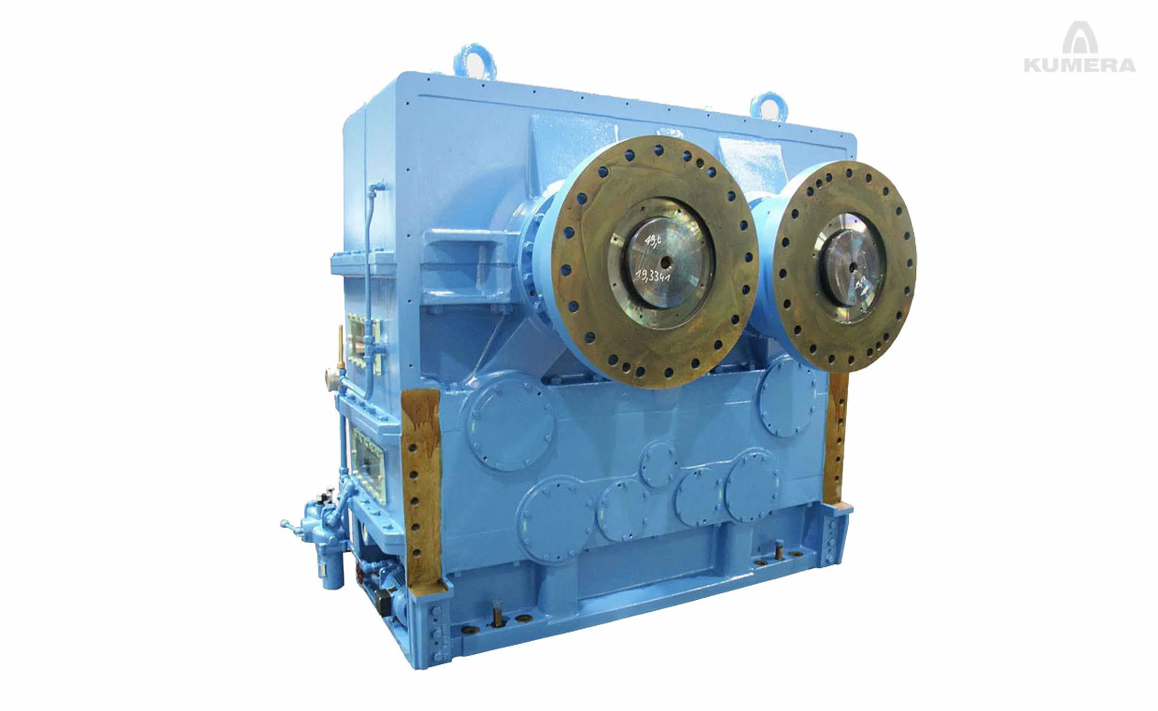 Kumera Custom Built Heavy-Duty Gearboxes for food processing industry. Kumera Pulp press gearbox