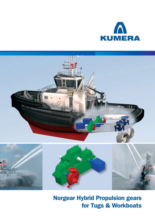 Norgear Hybrid Propulsion gears for Tugs & Workboats (English) – PDF preview