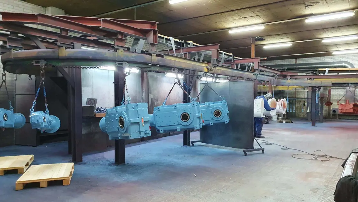 Kumera Drives for Material Handling. Kumera Material Handling Helical and Bevel-helical gear unit series for all conveyor applications.