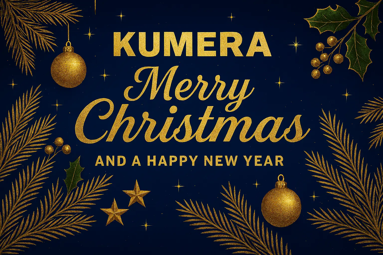 Merry Christmas and a Happy New Year 2026