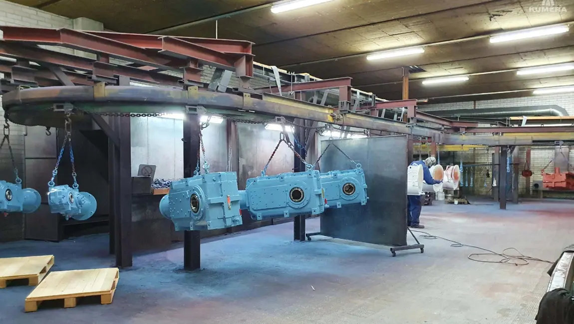 Kumera Multi Stage Helical and Bevel-Helical Gearboxes