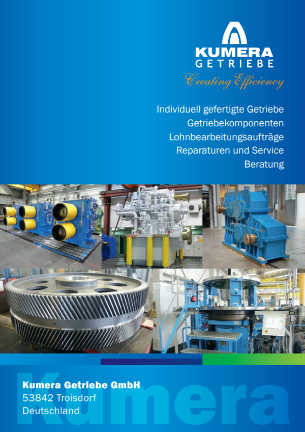 Kumera Getriebe Keller (German) – PDF preview